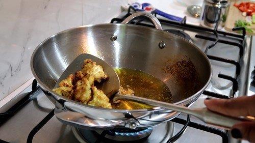 fried cauliflower