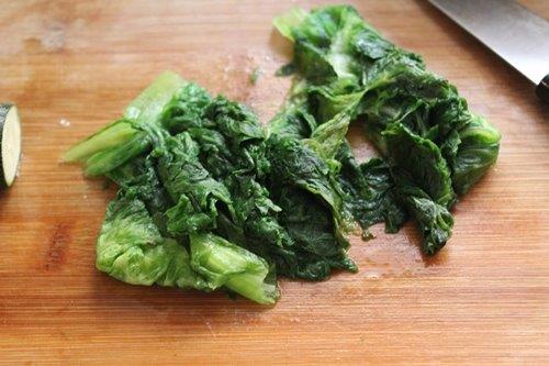 spinach for japchae