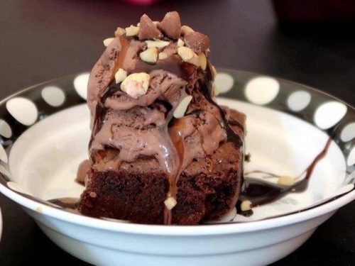 Brownie With Ice Cream Recipe