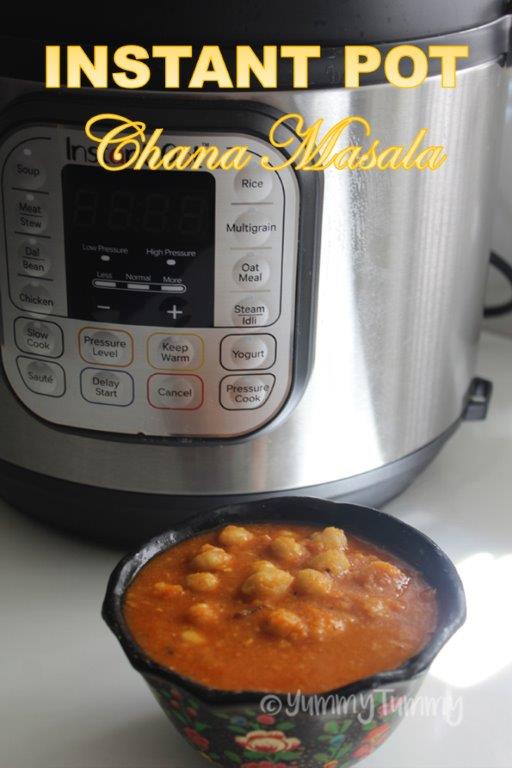 COOKING HOUR Instant Pot Chana Masala Recipe