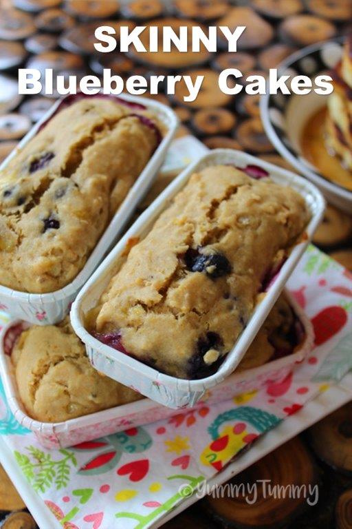 Skinny Blueberry Cake Recipe