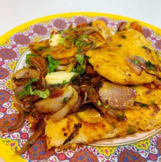 Tawa Masala Kulcha Recipe   Masala Kulcha Recipe - 79