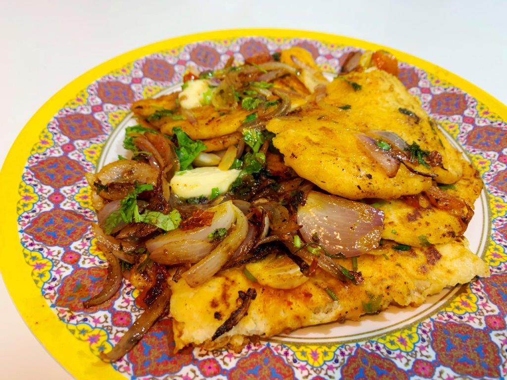 Tawa Masala Kulcha Recipe   Masala Kulcha Recipe - 83