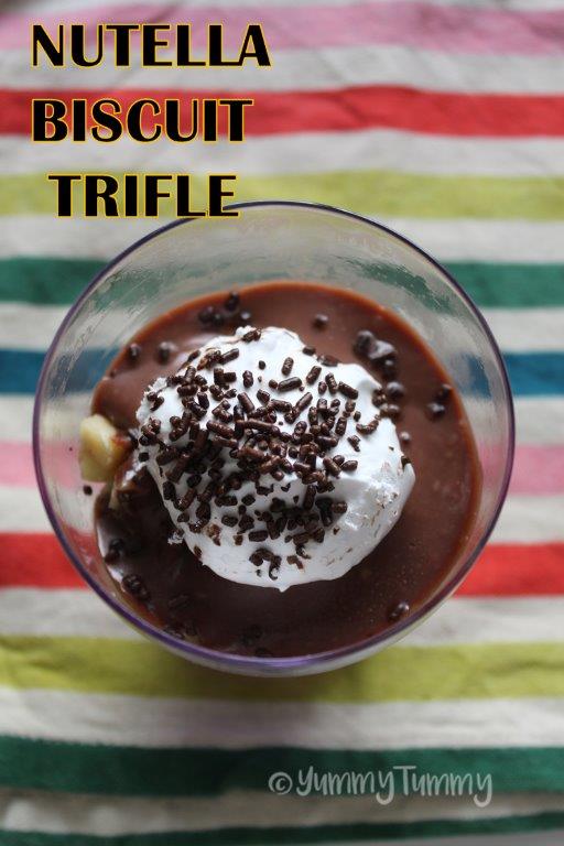 Nutella Biscuit Trifle