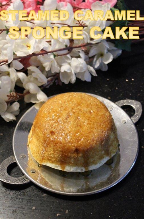 Steamed Caramel Sponge Cake