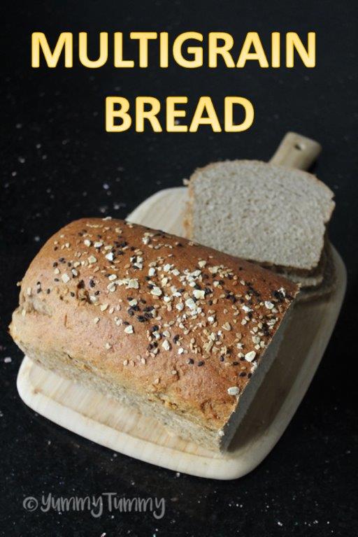 Multigrain Sandwich Bread Recipe