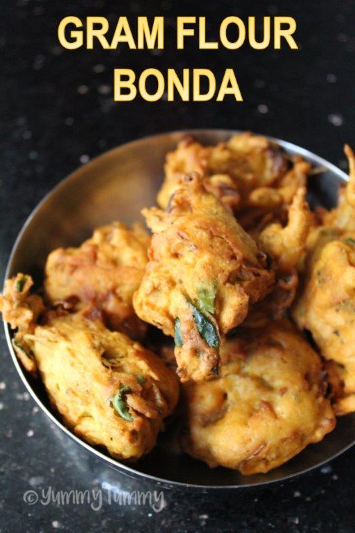 Gram Flour Bonda Recipe