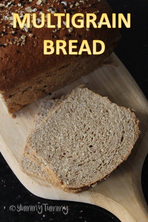 Multigrain Sandwich Bread Recipe