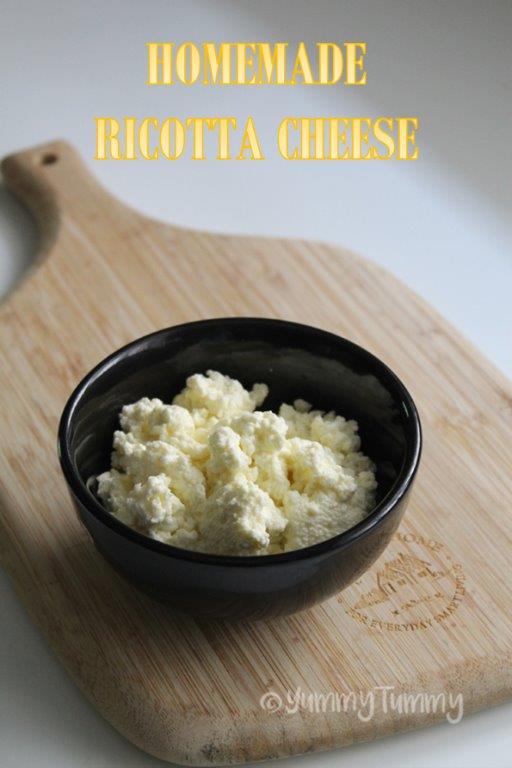 Homemade Ricotta Cheese