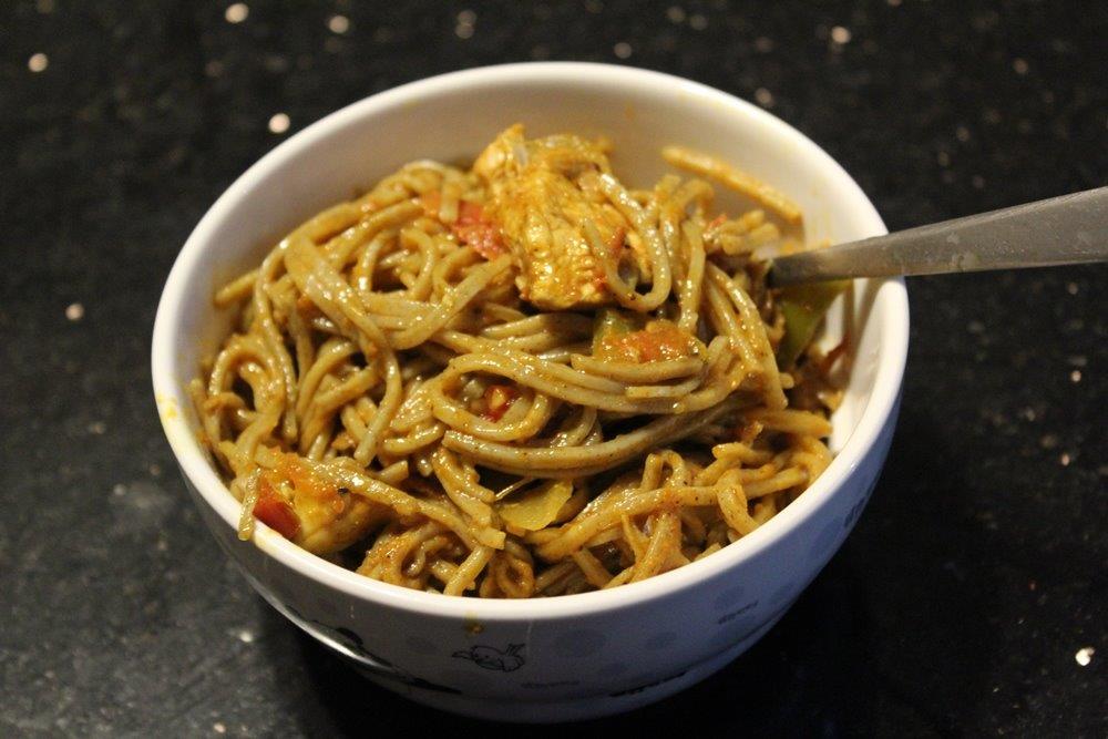 Soba Noodles Chicken Stir Fry