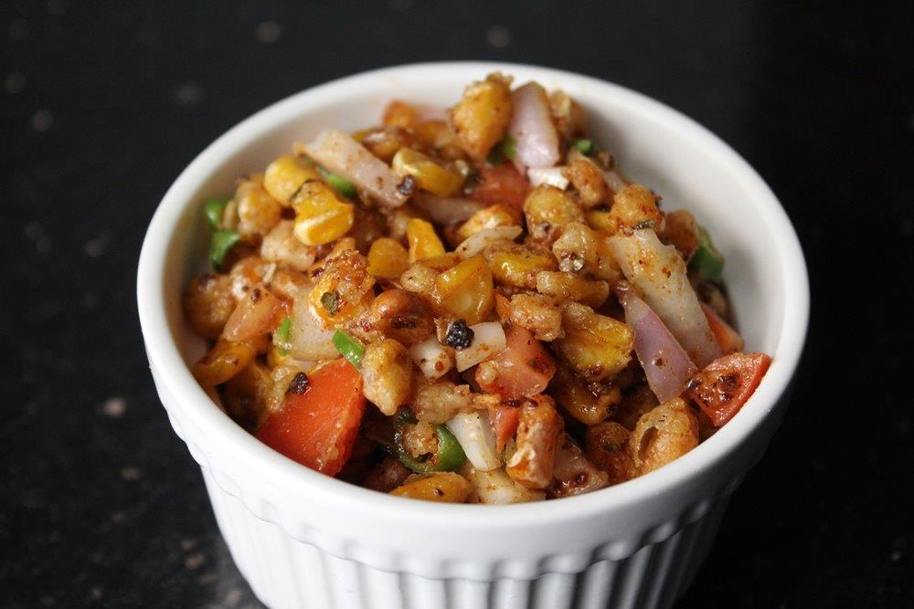 Crunchy Corn Chaat