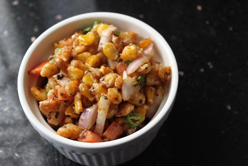 Crunchy Corn Chaat