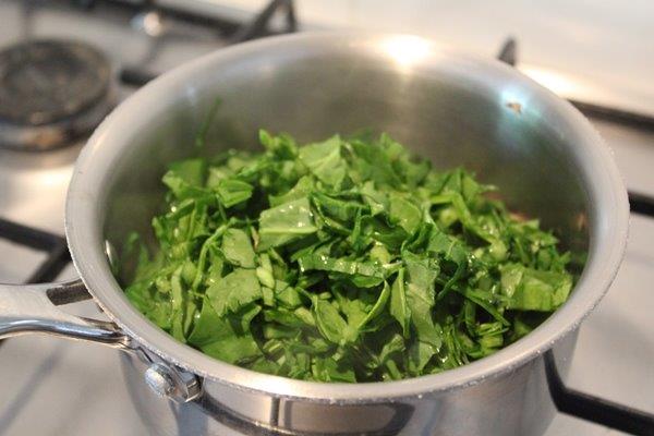 Mushroom Spinach Soup