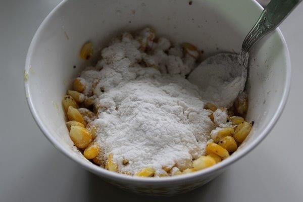 Crunchy Corn Chaat