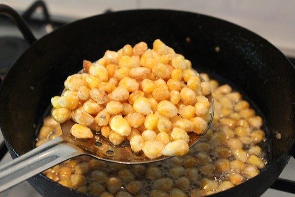 crunchy corn chaat 