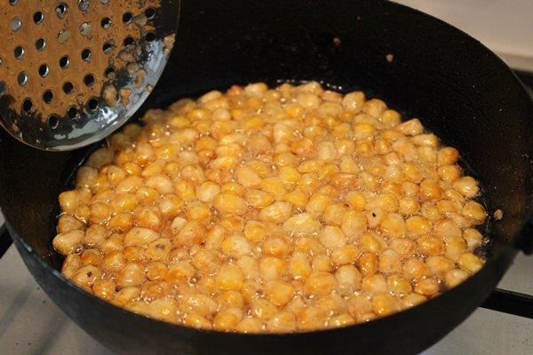 crunchy corn chaat 