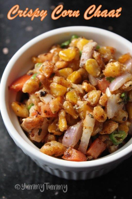 Crunchy Corn Chaat