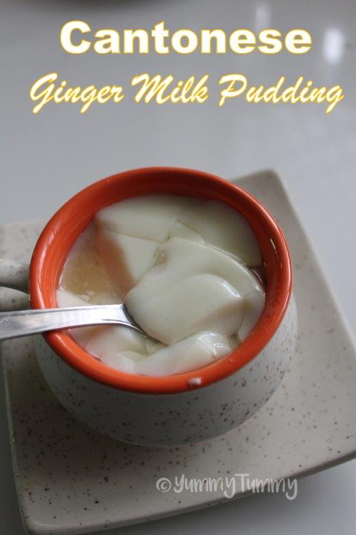 Cantonese Ginger Milk Pudding Recipe   Ginger Milk Curd Recipe - 28