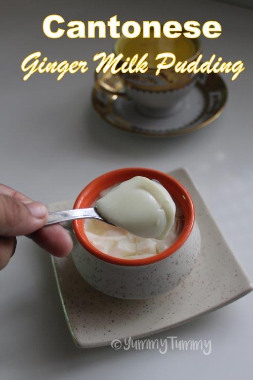 Cantonese Ginger Milk Pudding Recipe   Ginger Milk Curd Recipe - 20