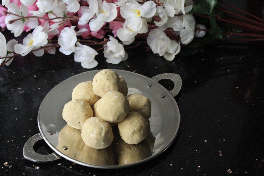 Sunnundalu   Urad Dal Ladoo using Sugar - 53