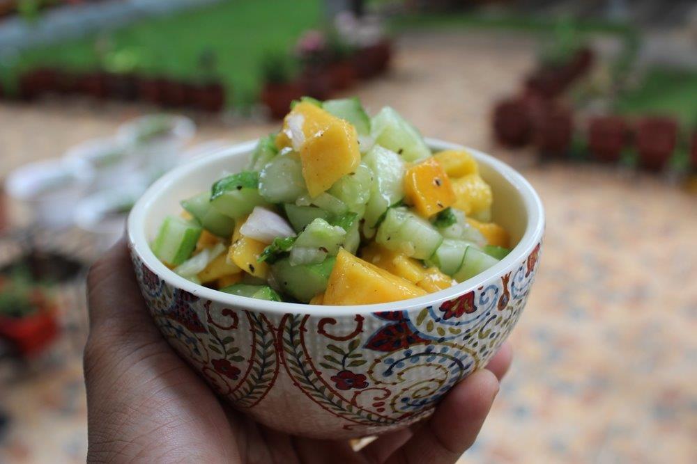 Mango Cucumber Salsa