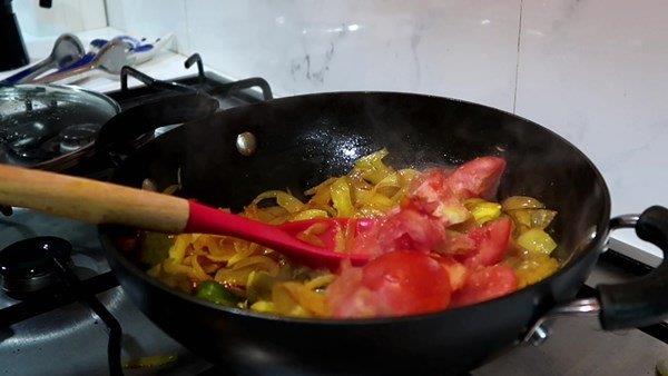 step 9 Onion Curry for Chapati