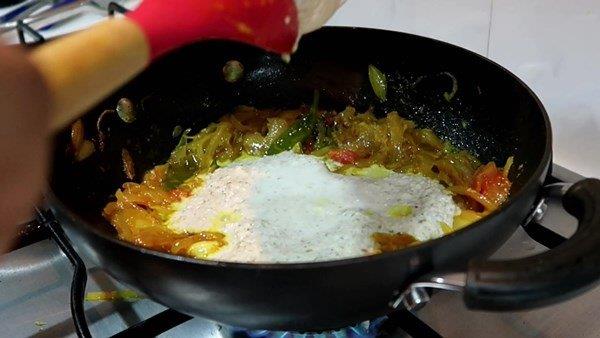 step 13 Onion Curry for Chapati