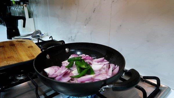 step 3 Onion Curry for Chapati