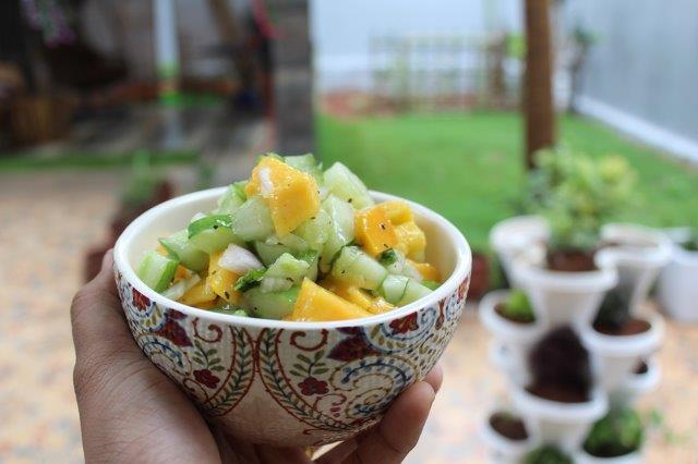 Mango Cucumber Salsa step 10