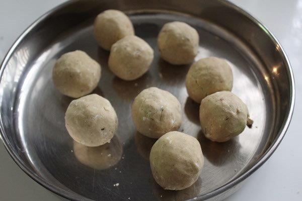 Sunnundalu   Urad Dal Ladoo using Sugar - 98