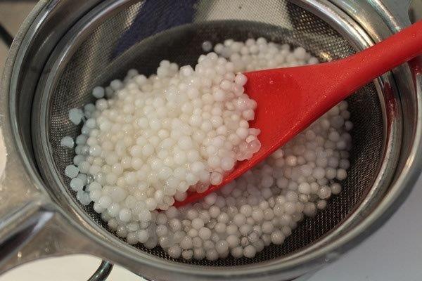 step 3 Rice Sago Sweet Kolukattai