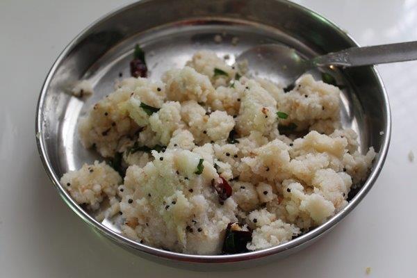 step 16 Rice Sago Kara Kolukattai