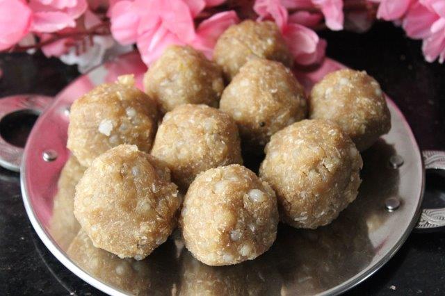 step 19 Rice Sago Sweet Kolukattai