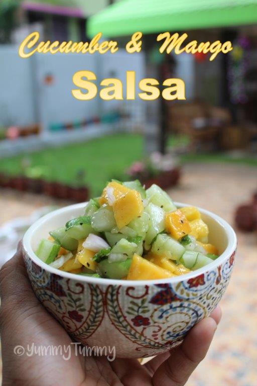 Mango Cucumber Salsa