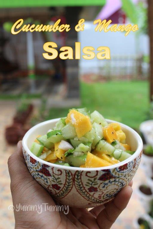 Mango Cucumber Salsa