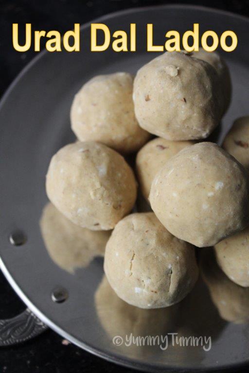 Sunnundalu   Urad Dal Ladoo using Sugar - 56
