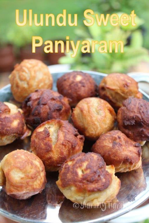Ulundu Sweet Paniyaram