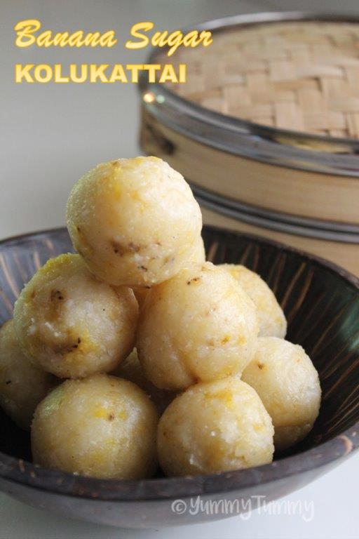 Banana Sugar Kolukattai