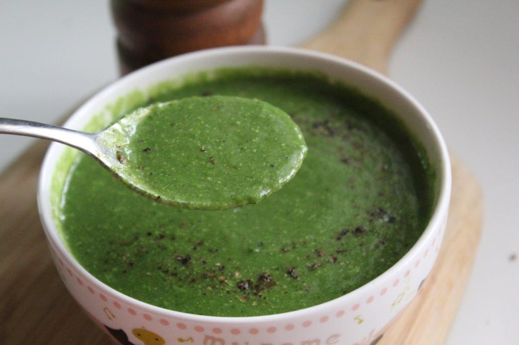 Spinach Cauliflower Soup