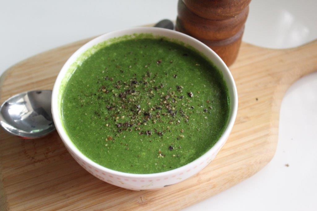 Spinach Cauliflower Soup