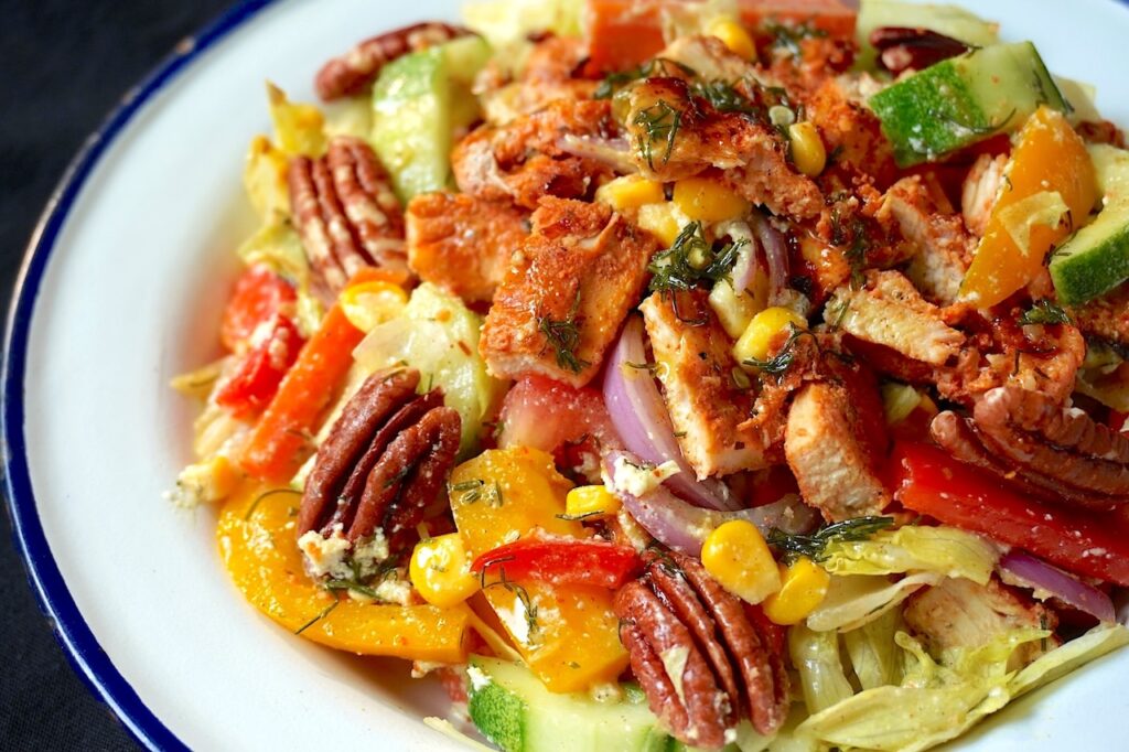 Chicken Salad with Housemade Honey Mustard Dressing Chicken Salad with Housemade Honey Mustard Dressing