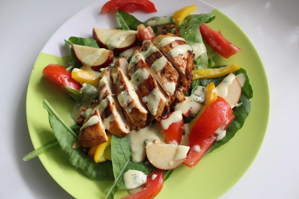 Grilled chicken with mayonnaise cheap