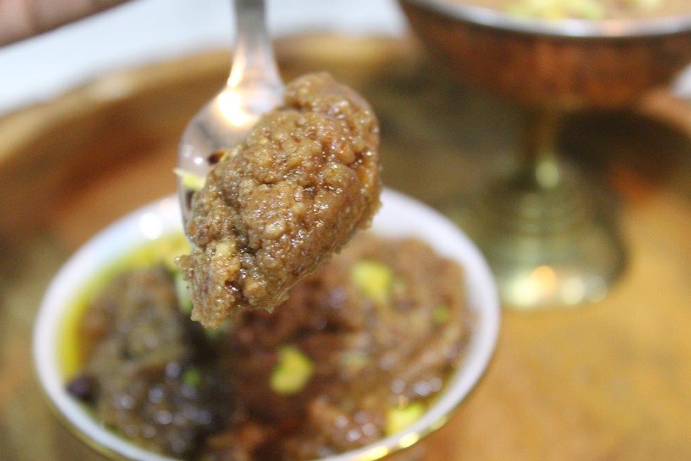 Dates and Nuts Halwa