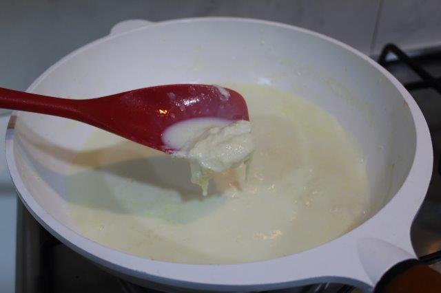malai formed by boiling the milk