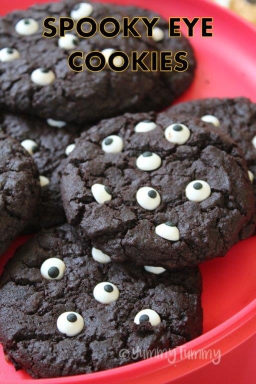 Spooky Eye Cookies