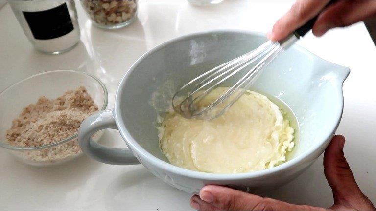 French Almond Cake batter