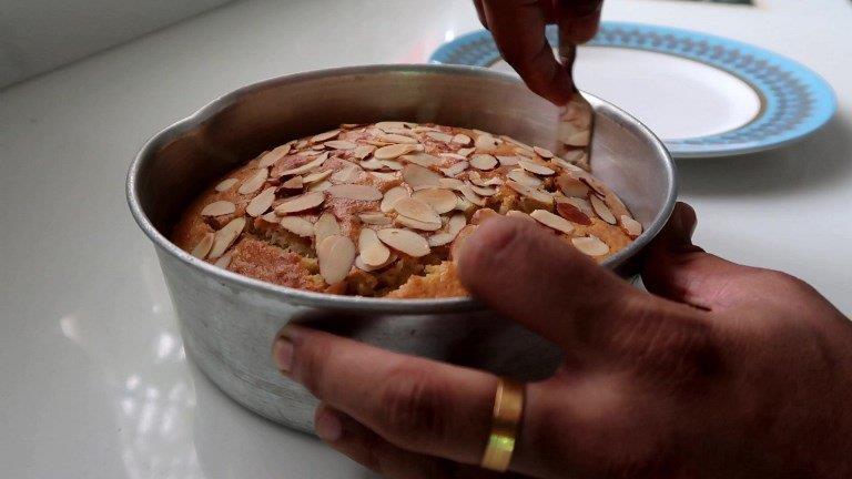 French Almond Cake 
