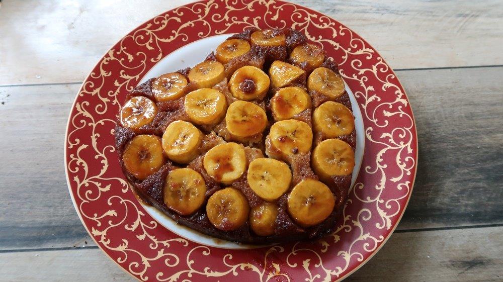 Banana Upside Down Cake