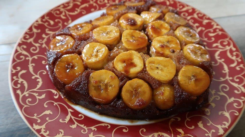 Banana Upside Down Cake