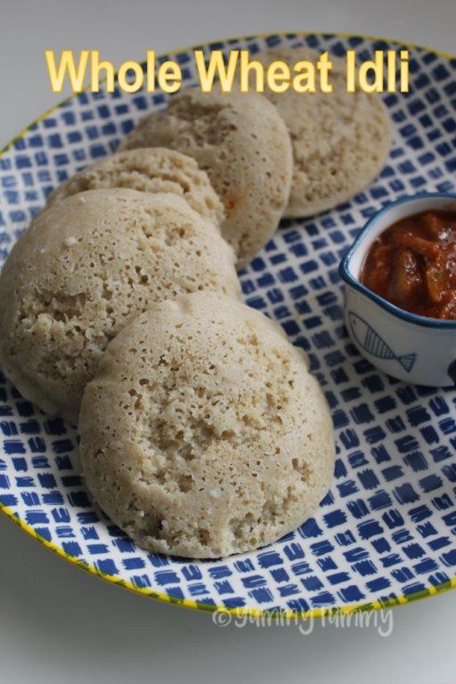 Whole Wheat Idli